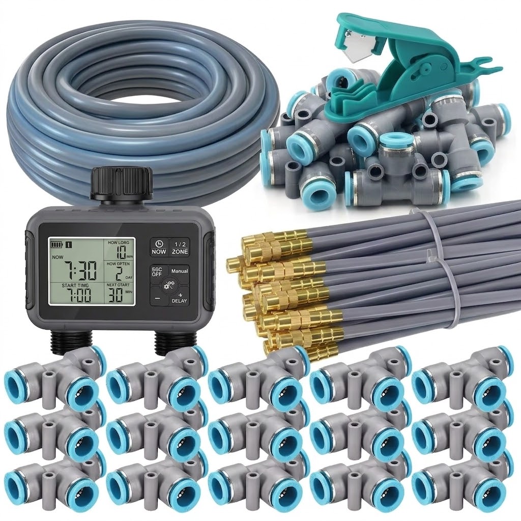 Smart Garden Kit - Smart LCD Display Garden Watering Timer