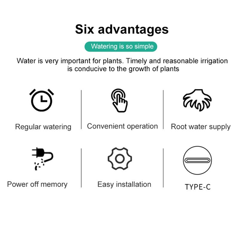 AEE2-New Smart Drip System Aut - Smart Garden System ulasan dan harga