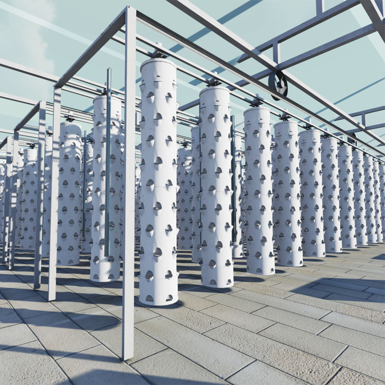 Smart Hanging Column Hydroponi - Hydroponic Tower ulasan dan harga