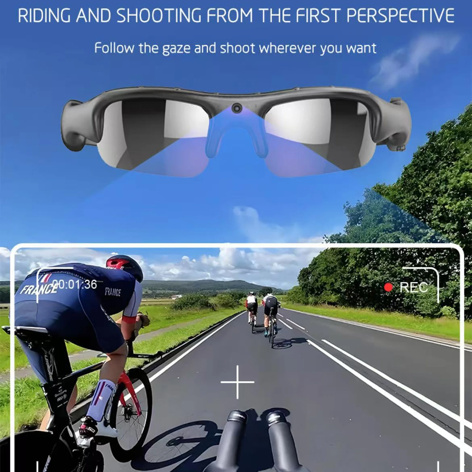 Smart Glasses WIFI 1080P Camer - Garden Camera ulasan dan harga