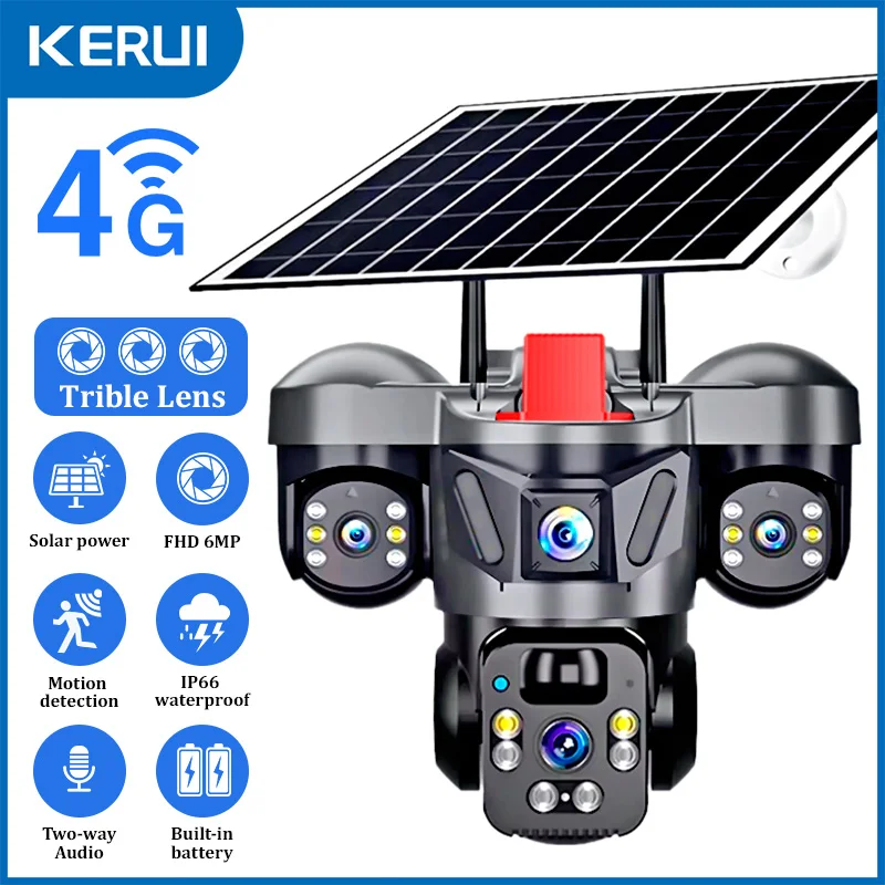 KERUI V380 Pro Outdoor PTZ 6MP - Garden Camera ulasan dan harga