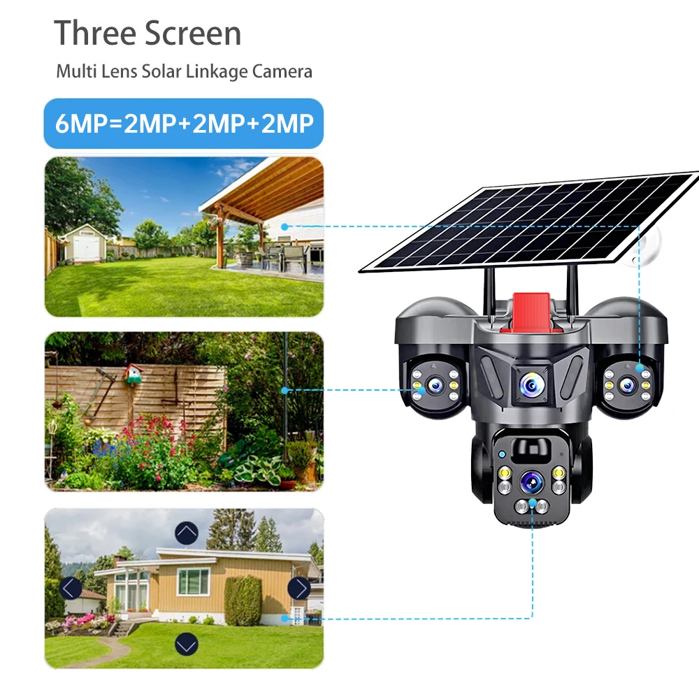 KERUI V380 Pro Outdoor PTZ 6MP - Garden Camera ulasan dan harga