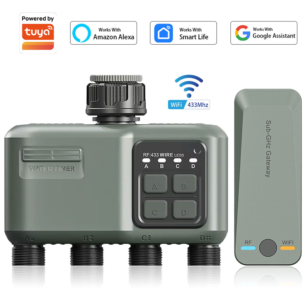 4 Outlet Programmable Water Ti - Smart Garden Kit ulasan dan harga