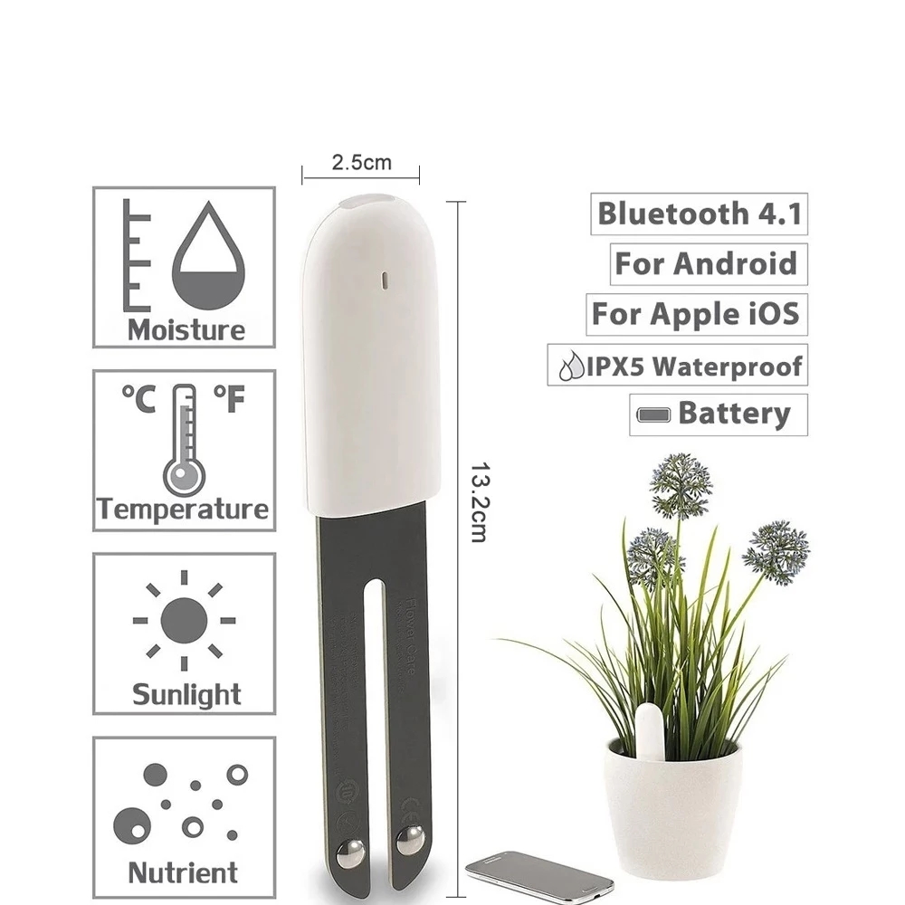 HHCC Flora Care Monitor Garden - Plant Sensor ulasan dan harga